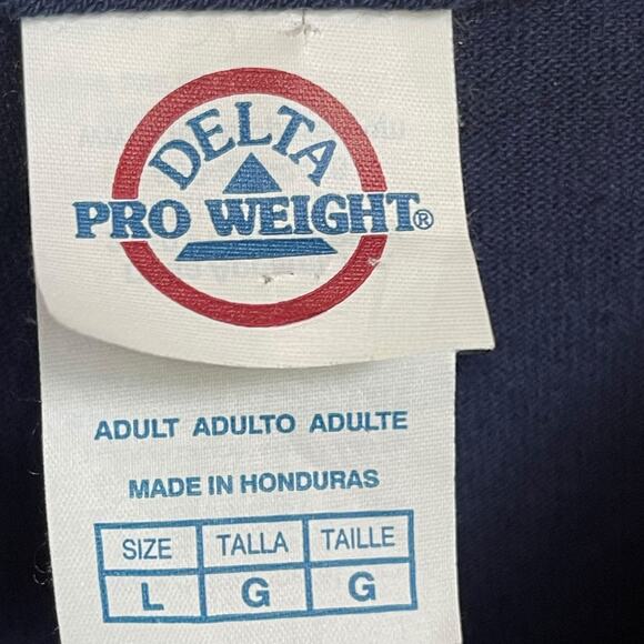 Home Is Where Your Heart Is New Orleans T-shirt Navy Blue All Cotton Size L - Picture 6 of 7